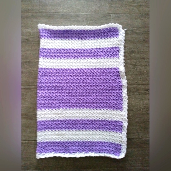 NWOT Handcrafted Baby Afghan - Picture 4 of 4